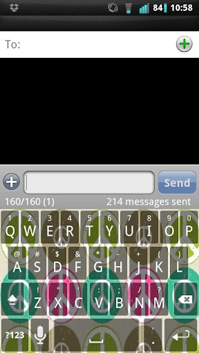 Peace Keyboard Skin