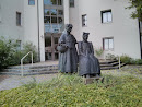 Mother & Daughter Statue