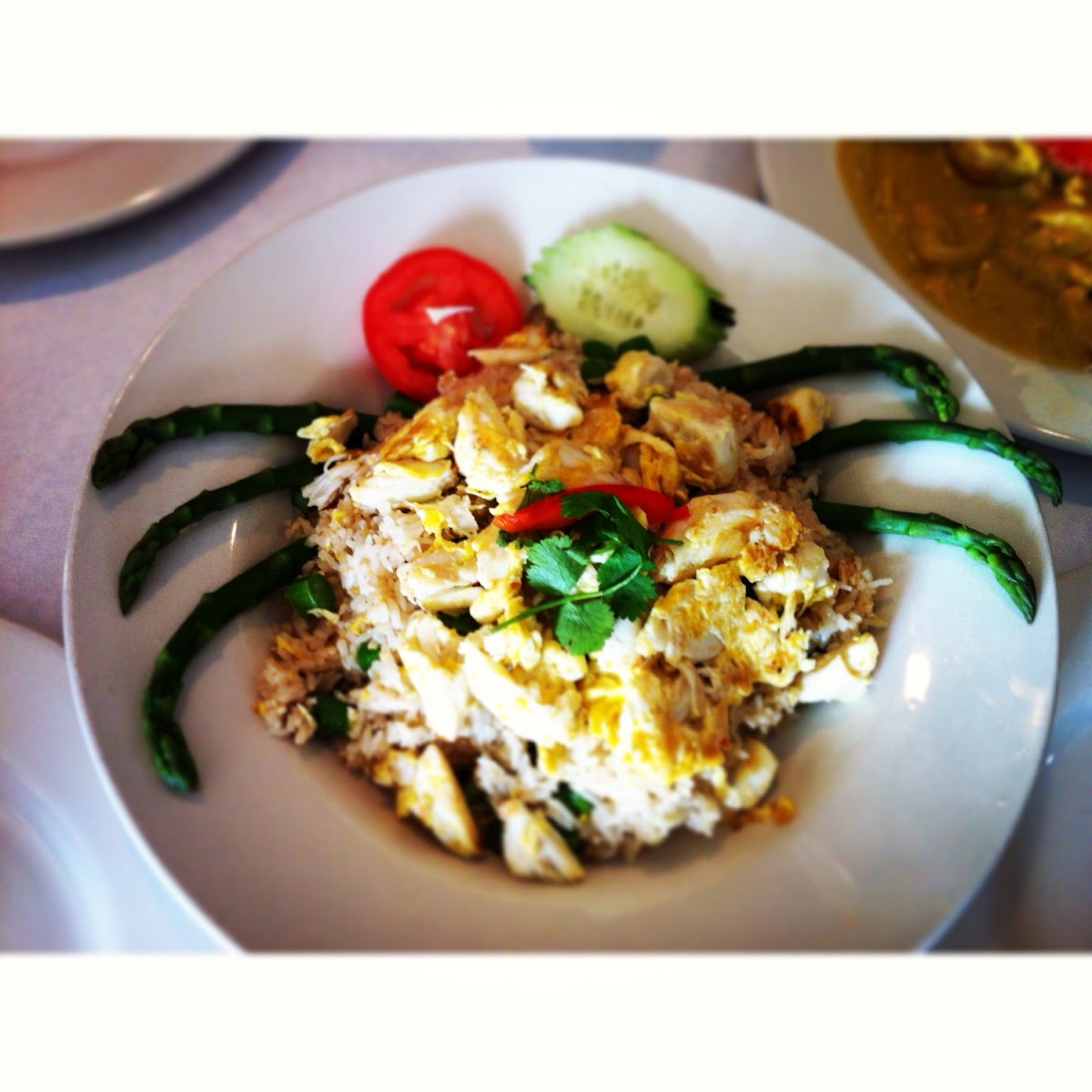 Special: Gluten-Free Blue-Lump Crab Fried Rice