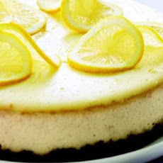 Brownie-Bottom Lemon Cheesecake