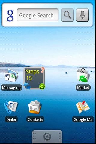 Pedometer Widget