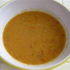 Apricot Lentil Soup