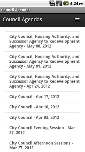 Riverside Council Agendas