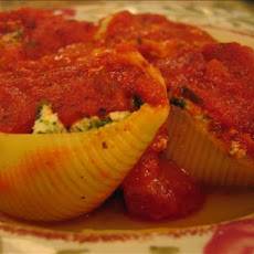 Stuffed Shells Florentine (low Fat)
