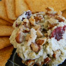 Blue Cheese, Sweet Pecan, and Cranberry Spread