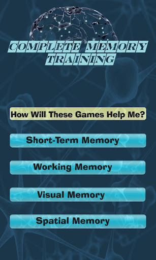 Complete Memory Training Game