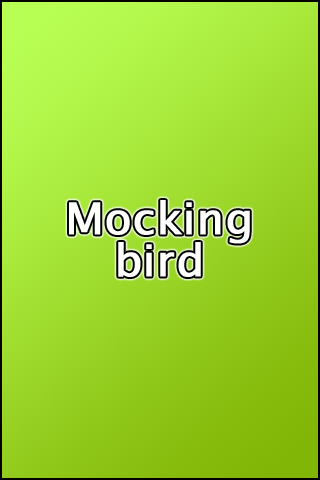 【免費娛樂App】Mockingbird Ringtone Free-APP點子