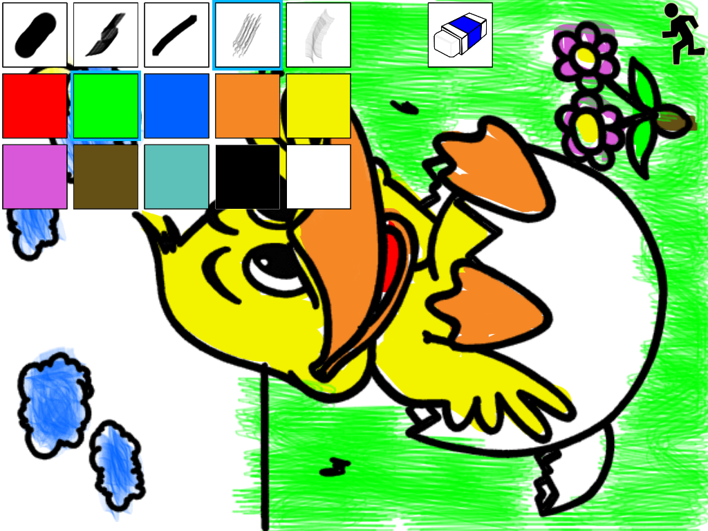 Android application Kids Paint &amp; Coloring Free screenshort