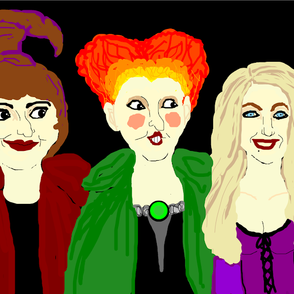 Sanderson Sisters » drawings » SketchPort