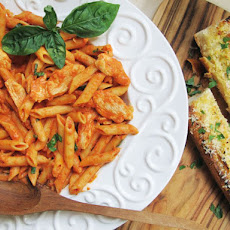 Chicken and Penne in Vodka Cream Sauce