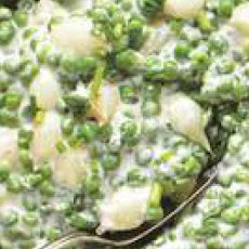 Creamed Baby Peas & Pearl Onions