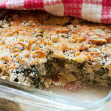 Kale and Cabbage Gratin