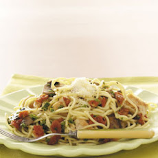 Makeover Garlic Chicken Spaghetti Recipe