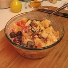 Citrus Salad with Pomegranate Yogurt