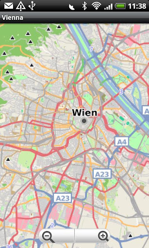 Vienna Wien Street Map