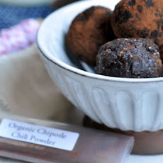 Vegan Chipotle-Chocolate Truffles