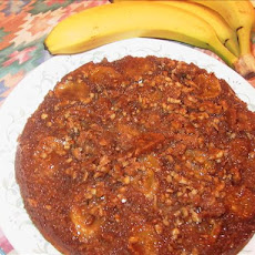 Banana-walnut Upside-down Cake