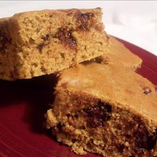 Pumpkin Choc Chip Brownies
