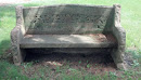 Harlington Cemetery Stone Bench