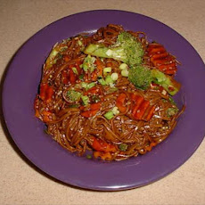 Soba in Toasted Sesame Seed Sauce