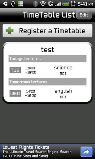 Smart TimeTable