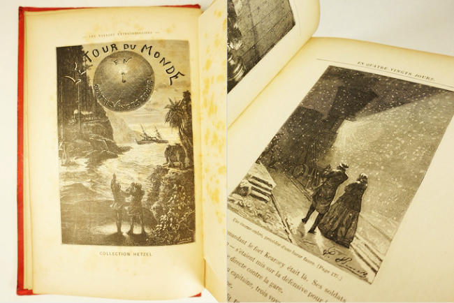 Jules Verne, livre illustre | 