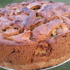 Apple Coffee Cake With Brown Sugar Sauce
