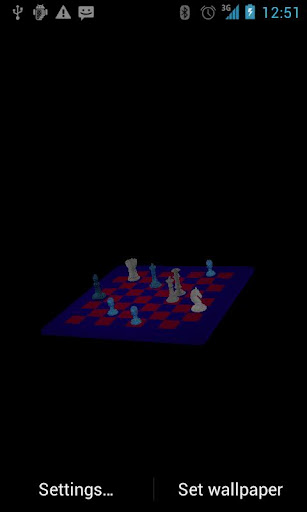 Chess 3D Live Wallpaper