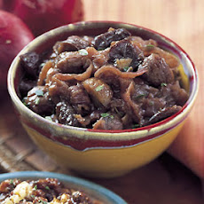 Red Onion Marmalade with Chestnuts