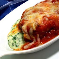 Ricotta and Spinach Stuffed Chicken Breasts