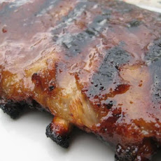 Peach Glazed Ribs