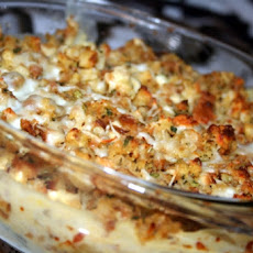 Baked Cheese Stuffing Casserole