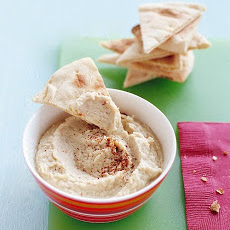 White-Bean Dip with Toasted Pita Chips