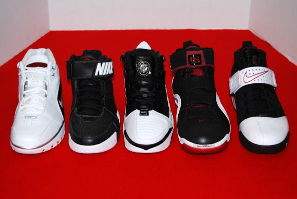 The Evolution of the Nike Zoom LeBron Signature Shoes