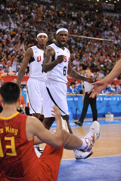 Lead by LeBron James USA Team Cruises Past Host China