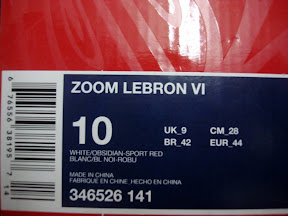 nike zoom lebron 6 pe olympic united we rise 6 02 King James Nike Zoom LeBron VI Witness Gold More Pics