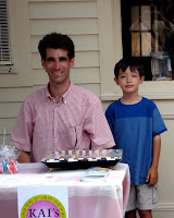 Mike and Kai at the Black Ships Festival, manning the candy table Mike and Kai at the Black Ships Festival, manning the candy table
