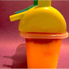Frozen Peach Cranberry Yogurt Pops (Kid Friendly)