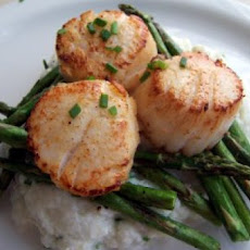 Scallops with Asparagus