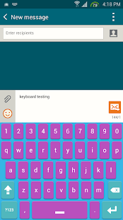 How to mod Purple SMART KEYBOARD Skin patch 1 apk for pc