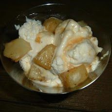 Rum Runner's Pineapple on Ice Cream