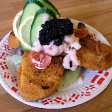 Shrimp Smorrebrod