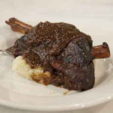 Morrocan Haroseth-Braised Lamb Shanks