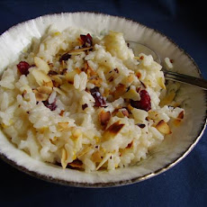 Cherry Almond Rice Pudding