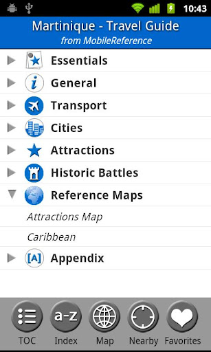 Martinique - Guide Map