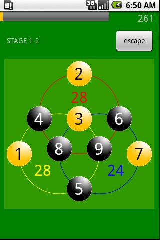 Circle Math Puzzle Free