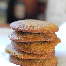 Whole Wheat Dark Chocolate Chip Cookies