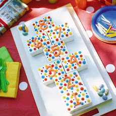 Polka-Dot Birthday Cake
