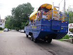 Harbor Ducks in Saugatuck. These amphibious craft ply the Kalamazoo river doing tours in the summer for the fudgies. keithwikle.com