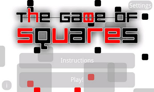 The Game of Squares
